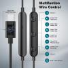 2-Pack USB C Headphones Black for iPhone 15 Pro Max,Samsung Galaxy,Googl Pixel,OnePlus,Huawei P70 60 50 40 30 Pro view 4