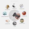 DAHSLNWKN Faucet Brass Shower Tap Black Washer Mixer Cold Hot Water Mixer Crane Square Shower Sprayer Head Tap Toilet Faucets view 4