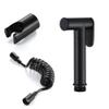 MUOBSBJRX XSprayer Cylindrical Hand Shower Tap Single Cold Water Toilet Sprayer with with Spring Hose view 1