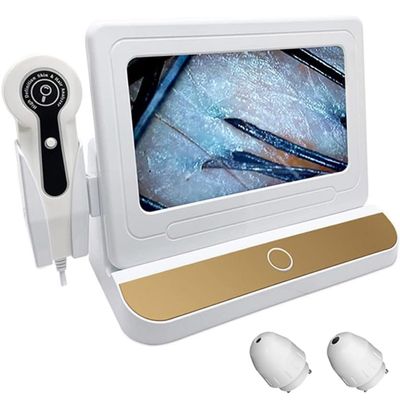 10 Inch Scalp Detector Digital Hair Skin Analyzer Microscope for Hair Follicle Testing and Skin Analysis Magnifier