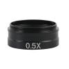 0.7X-4.5X Adjustable 180X 300 Lens + 0.5X 2X 0.35X 1X Extra Lens for Microscope Camera(300x-600x) view 4