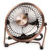 Psdndeww 4/6inch USB Desk Fan Portable Table Cooling Fan Adjustable 360 Degree Rotatable Metal Quiet Electric Fan for Home view 1
