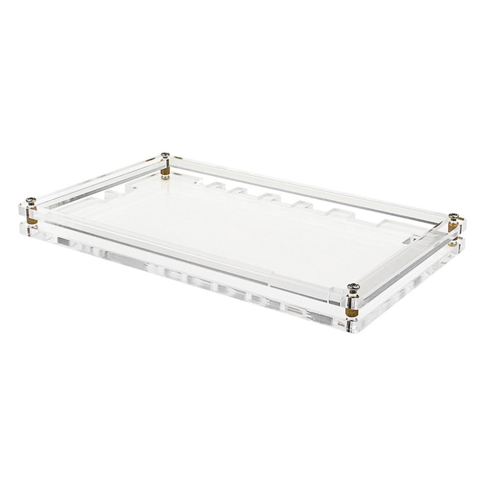 7-Inch Acrylic Touch Screen Enclosure - Lightweight Protective Case, Scratch-Resistant Cover with Precise Cutouts for Buttons & Ports (Clear)