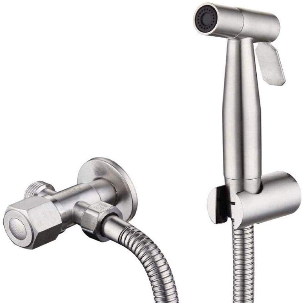 DAHSLNWKN HandheldSprayer Kit - 304 Stainless SteelSpray Gun SetSpray Head Bathroom SetToilet Companion Wall Mounted