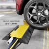CYHTYM Cable Protector Ramp Outdoor Heavy-Duty Rubber Cable Ramp Speed Bumps, 1 Channel Hose, Hidden Ramp Protection Cover for Wires view 3