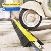 CYHTYM Cable Protector Ramp Outdoor Heavy-Duty Rubber Cable Ramp Speed Bumps, 1 Channel Hose, Hidden Ramp Protection Cover for Wires view 4