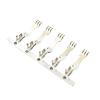 100-500Pcs 4Pin Power Connector L6.2 63080 SATA Tin Plated Male Female Wire to Wire Terminal Pins(Single SATA Terminal,100Pcs) view 1