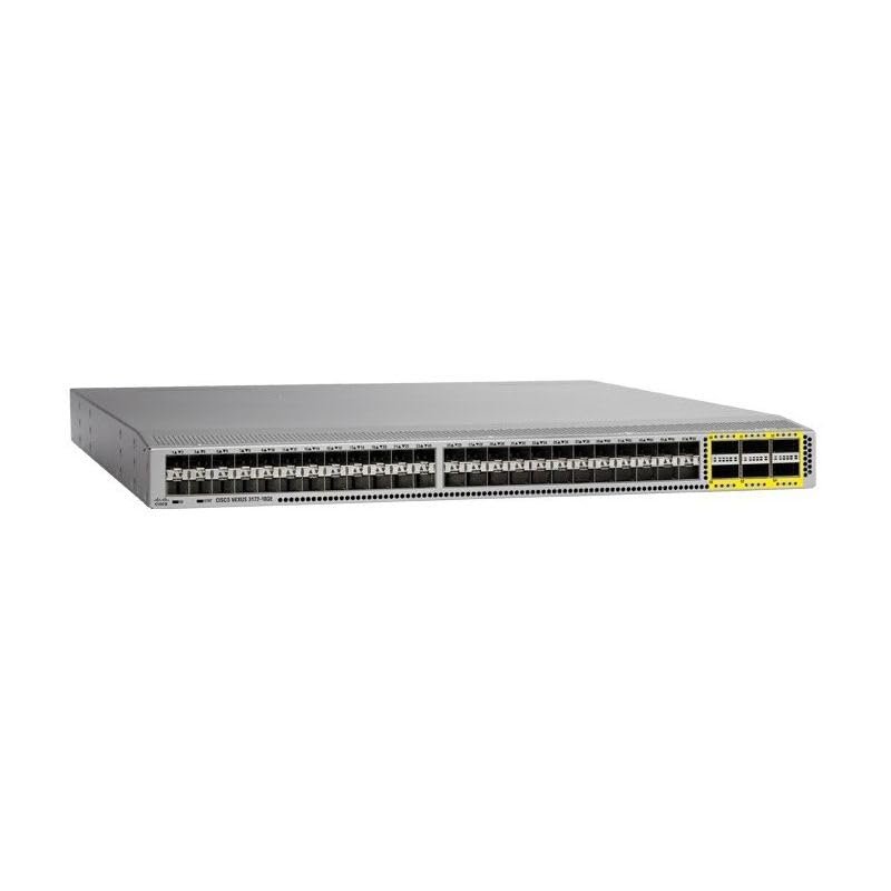 DirectNine Basics Nexus N3K-C3172PQ-XL 48 SFP+ & 6 QSFP+ Port Switch (Renewed)