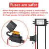 DC 10-60V Step Down to 5V 3A MAX 15W USB Female Converter Adapter Buck Module (USB) view 4