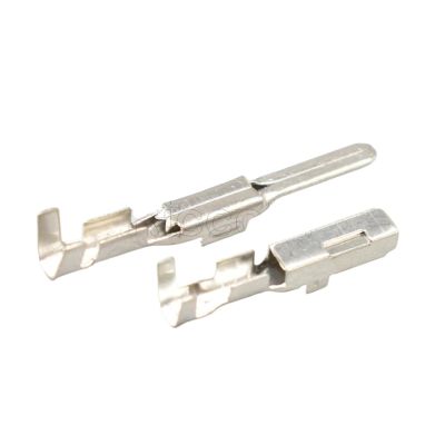 100/50Pcs 2.2Mm Male Female Car Crimp Terminals ST740673-3 8100-0457/8100-0458/7116-4025/7116-4026/7116-4027(Male Female Terminal,100Pcs)