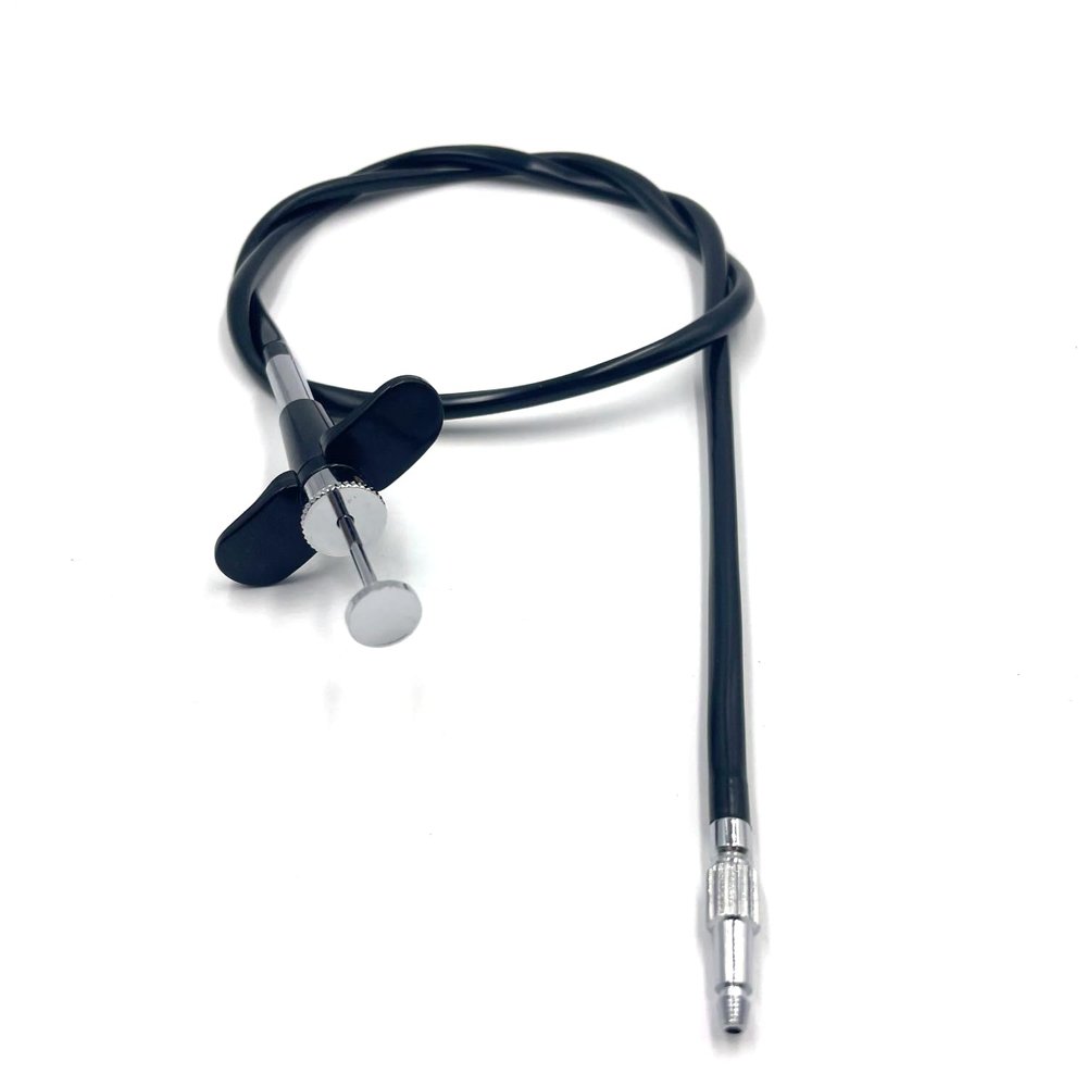 Threaded Release Cable 40/70/100cm Threaded Release Cable Mechanical Lock Door Release Lead, Spherical Design Camera Shutter Release (2pcs) (15.7 inches(2 Pieces))