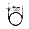 Threaded Release Cable 40/70/100cm Threaded Release Cable Mechanical Lock Door Release Lead, Spherical Design Camera Shutter Release (2pcs) (15.7 inches(2 Pieces)) view 2