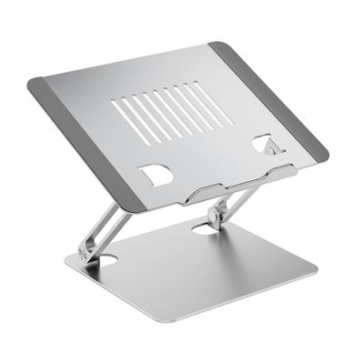 ZHCHAO Metal Aluminum Alloy Laptop Cooling Bracket Foldable Lift Adjustable Elevated Stand(OneColor)