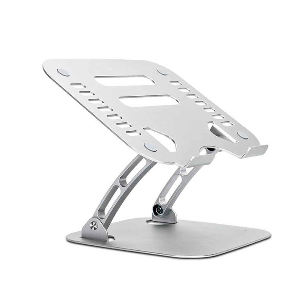 ZHCHAO Laptop Tablet Aluminum Alloy Silver Adjustable Desktop Stand is Easy to Fold and Store