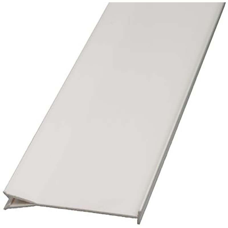 White PVC Cable Data Trunking Separator [Divider] 2 Meter RAL 9010, Pack of 1, MFR: 2215307