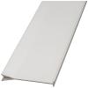 White PVC Cable Data Trunking Separator [Divider] 2 Meter RAL 9010, Pack of 1, MFR: 2215307 view 1
