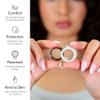 Rinfit Smart Ring Protector - Silicone Ring Enhancer for Active Lifestyle and Gym - StyleFit U.S. Design Patent - Stone, Size 8 view 3