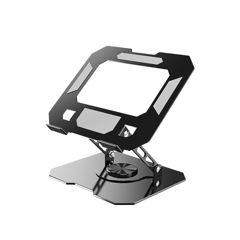 ZHCHAO Hollow Cooling Game Board Bracket Rotating and Adjustable Aluminum Alloy Pa Computer Base Support Bracket(D,25.2cm)