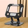ZHCHAO Hollow Cooling Game Board Bracket Rotating and Adjustable Aluminum Alloy Pa Computer Base Support Bracket(D,25.2cm) view 3