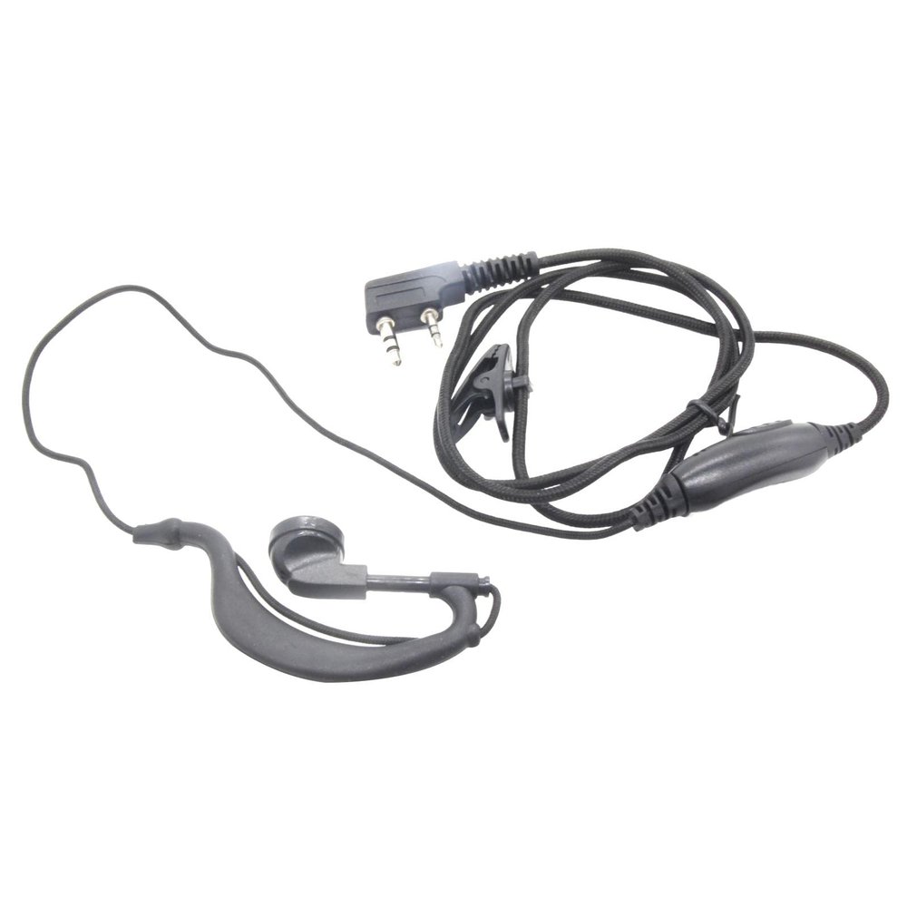 AsrMyjcx Walkie Talkie Earpiece with G Shape for UV-5R UV8D Two Way