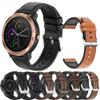 IRFKR Genuine Leather Strap for Garmin Vivoactive 3 4 Venu 2 SQ HR S40 Forerunner 645 245 158 745 Smart Watch Bands Straps bracelet(D,For Forerunner 745) view 2