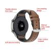 IRFKR Genuine Leather Strap for Garmin Vivoactive 3 4 Venu 2 SQ HR S40 Forerunner 645 245 158 745 Smart Watch Bands Straps bracelet(D,For Forerunner 745) view 3