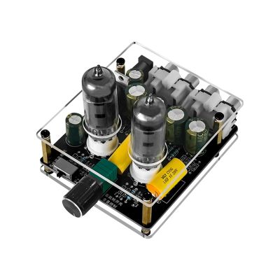 Uitndvyte Upgraded 6K4 Tube Preamplifier Amplifiers HiFi Tube Preamp Buffer AudioAmp Speaker Sound Amplifier Home Theater