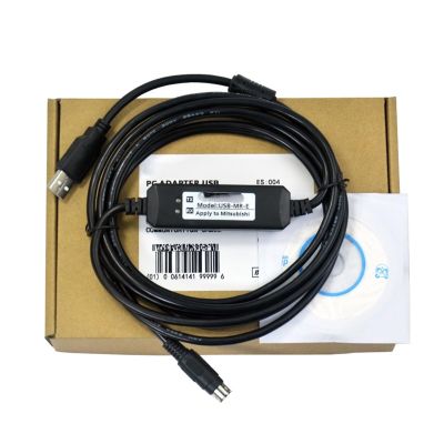 AIENSN Compatible with Mitsubishi MR-E Series Servo Download Data Line Programming Debugging Line