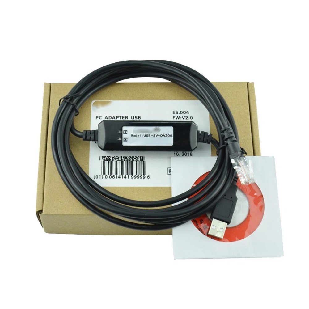 AIENSN Compatible with INVT SV-DA200 Series Servo Drive USB Connection Download Cable Debugging Data Cable