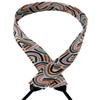 Boho Geometric Camera Strap (One Size - Width: 2", Pink and Brown) view 3
