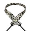White, Black, and Brown Leopard Camera Strap (One Size - Width: 1.5") view 1