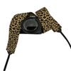 Black and Brown Leopard Print Camera Strap (One Size - Width: 1.5") view 1