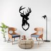 NATOLIMETALSIGN Deer Metal Sign, Buck deer wall hanging, Deer Hunting Wall Art, Deer Home Decor, Deer Head, Hunting Sign, Deer, Hunting, Metal Sign view 2