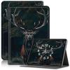 Amazon Kindle Fire HD 10/10 Plus Case (11th Gen), Adjustable Stand, Auto Sleep/Wake, 10.1", "Majestic Deer view 1