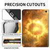 AIRWEE Case for Kindle Fire HD 10/10 Plus (13th/11th 2023/2021 Release), Adjustable Stand Kindle Fire HD 10 Tablet Case 11th Generation, with Auto Sleep/Wake Kindle Fire Case 10.1"", Yellow Light view 2