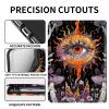 AIRWEE Case for Kindle Fire HD 10/10 Plus (13th/11th 2023/2021 Release), Adjustable Stand Kindle Fire HD 10 Tablet Case 11th generation, with Auto Sleep/Wake Kindle Fire Case 10.1"", Solar Eye view 2