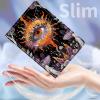 AIRWEE Case for Kindle Fire HD 10/10 Plus (13th/11th 2023/2021 Release), Adjustable Stand Kindle Fire HD 10 Tablet Case 11th generation, with Auto Sleep/Wake Kindle Fire Case 10.1"", Solar Eye view 4