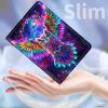 AIRWEE Case for Kindle Fire HD 10/10 Plus (13th/11th 2023/2021 Release), Adjustable Stand Kindle Fire HD 10 Tablet Case 11th Generation, with Auto Sleep/Wake Kindle Fire Case 10.1"", Owl Wings view 4