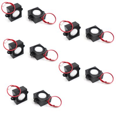 YFUSET Speaker 3 Watt 8 Ohm Mini Speaker 8ohm 3w Loundspeaker Micro Speaker for Arduino with JST-PH2.0 Interface for Small Electronic Projects 3.3V 5V (10 Pack)