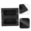 ibasenice 2pcs Speaker Handle Replacement Plastic Side Handles for Subwoofer Garage Door Fence Gate Ergonomic Design for Comfortable Carrying for Audio Equipment view 2