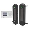 SURRYN Solar Beam Sensor Driveway Alarm System-800 Meters Wireless Range-100 Meters Sensor Range-DIY Home Security Alerts(KIT1), Plug, 1005002399496799 view 2