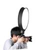 Round Soft Diffuser Photography Lamp Cover Portable Collapsible Flash Shade for DSLR Excellent Light Modifier with Gentle Illumination for Portrait and Macro Shooting view 3