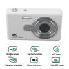 DirectNine Basics Digital Camera, 12MP 1080P 16X Zoom Auto Focus Digital Camera, 2.4in TFT Screen, Portable Compact Camera for Kids Girls Boys Teens Beginners (White), Generice2rz4otndb-12 view 2
