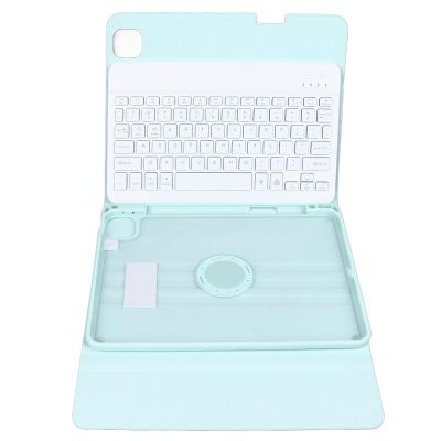 Wisoqu Tablet Keyboard Case for iOS 10.9 Inch Tablet, Tablet Protective Case with Detachable Keyboard, Pen Slot, Tablet Folding Stand Cover