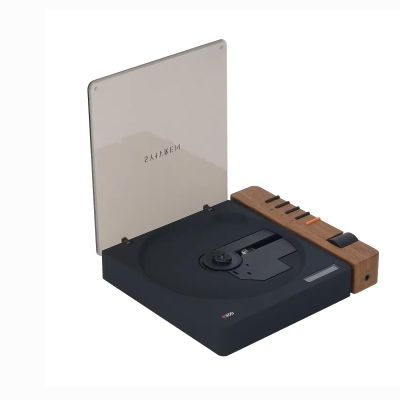 YZHYY Vintage CD Player, Portable Retro CD Walkman, Support Digital Display, Volume Adjustable and 3.5mm Audio Output, Lossless HiFi Sound Quality, for Car/Home/Travel(No Speakers), brown