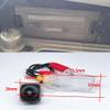 Reversing Camera for Dodge Caliber SE RT SXT SRT4 2007-2012, CCD 1280Px720P Rear View Camera view 4