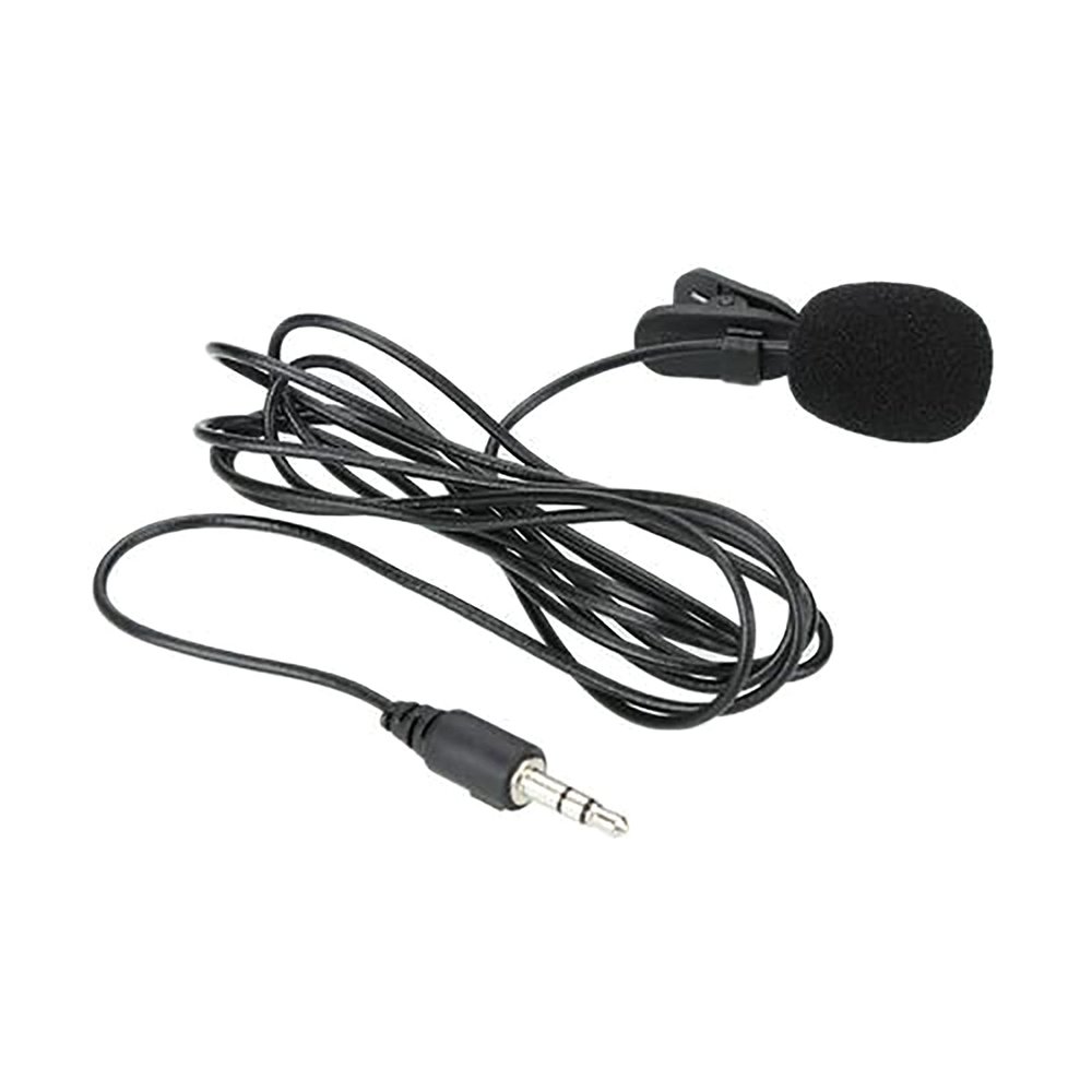 3.5mm Microphone Hand-Free Collar Clip Mic for Video Meeting