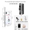 CYOMKWO Fingerprint Smart Lock 3D Face Recognition Fully Automatic WiFi APP Biometric Card Key Digital Lock(22-240 3D Face), WisHome view 2