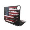 Skin Compatible with Apple Magic Keyboard for iPad Pro 11inch (M4) 2024 - Tattered Flag - Premium 3M Vinyl Protective Wrap Decal Cover - Easy to Apply | Crafted in The USA by MightySkins view 1