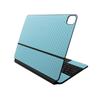 Carbon Fiber Skin Compatible with Apple Magic Keyboard for iPad Air 13-inch (M2) 2024 - Solid Baby Blue - Premium 3M Vinyl Protective Decal Cover - Easy to Apply | Crafted in The USA by MightySkins view 1